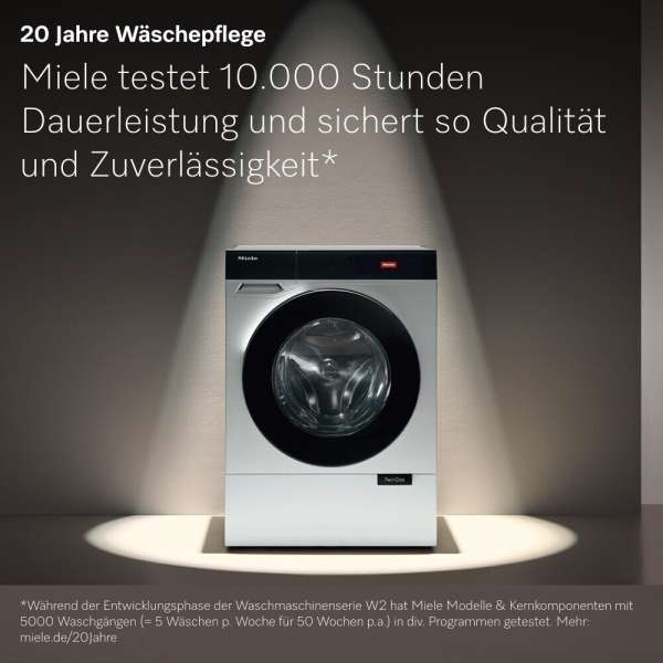 Miele WQ 1000 WPS Nova Edition W2 Waschmaschine Frontlader A I 9 kg I 1600 U/min I InfinityCare I Automatische Dosierung I SmartMatic